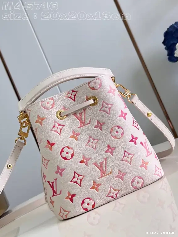 Official oldcobbler VUITTON BB-20*20*13cm LOUIS NÉONOÉ 0629